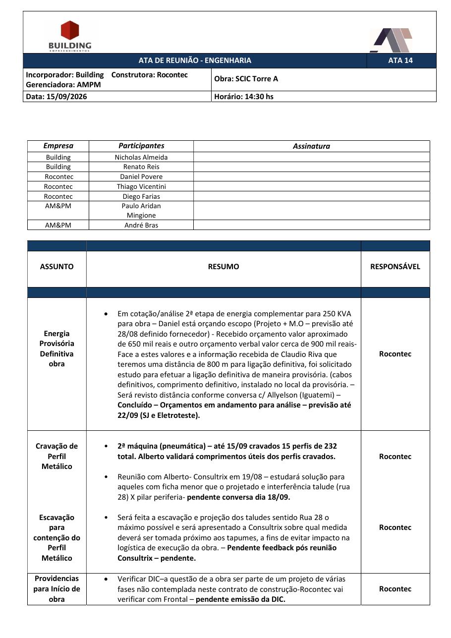 Pré-visualização da ATA REUNIÃO 15 - SCIC TORRE A